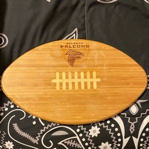 Atlanta Falcons Laser Engraved Cutting Board